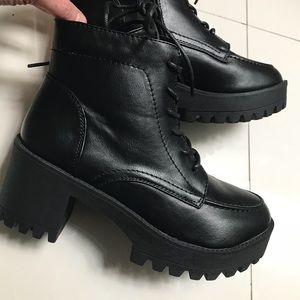 Platform booties